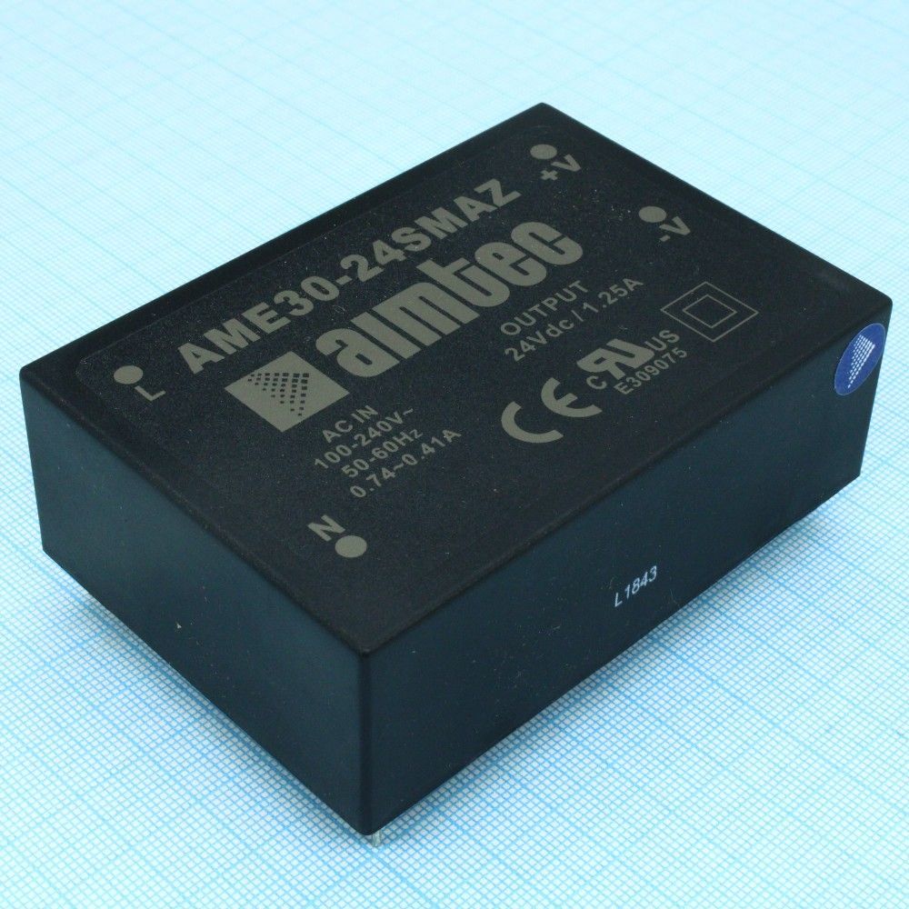 Источник питания Aimtec Inc. AME30-24SMAZ