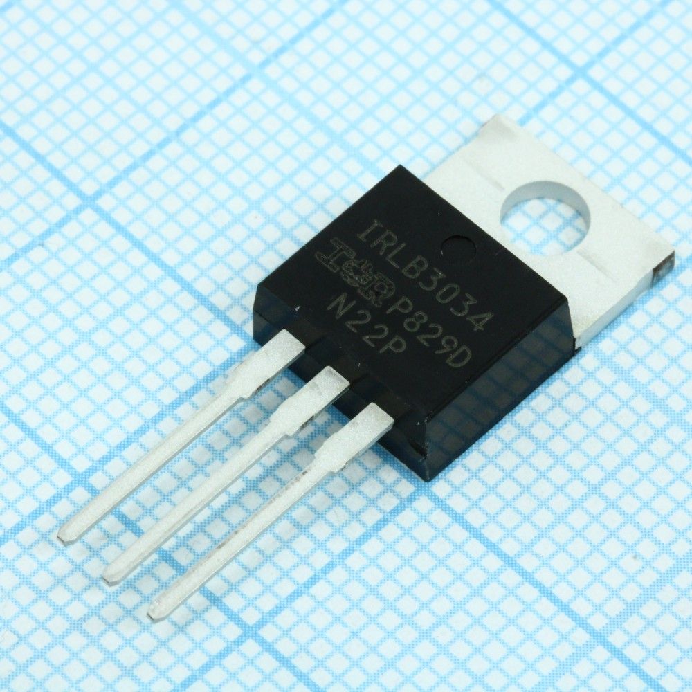 IRLB3034PBF, Транзистор полевой MOSFET N-канальный 40В 195А 375Вт IRLB3034PBF, Транзистор полевой MOSFET N-канальный 40В 195А 375Вт