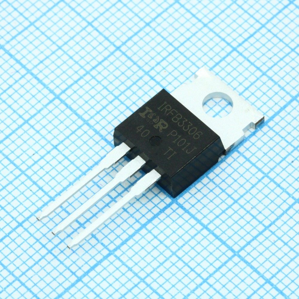 IRFB3306PBF, Транзистор полевой MOSFET N-канальный 60В 120A IRFB3306PBF, Транзистор полевой MOSFET N-канальный 60В 120A