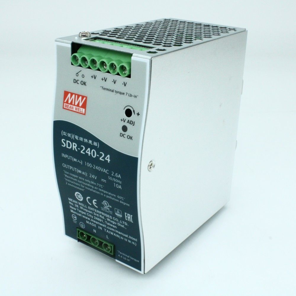 Источник питания MEAN WELL SDR-240-24