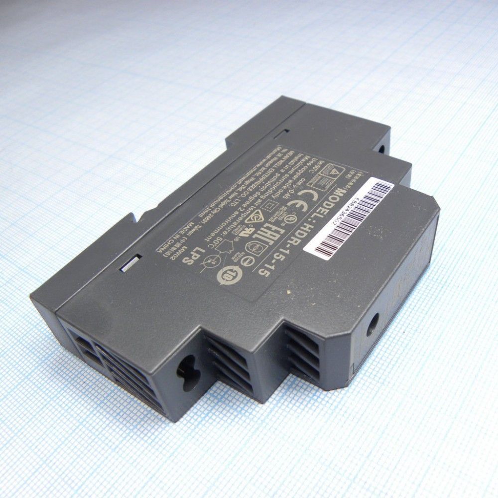 Источник питания MEAN WELL HDR-15-15