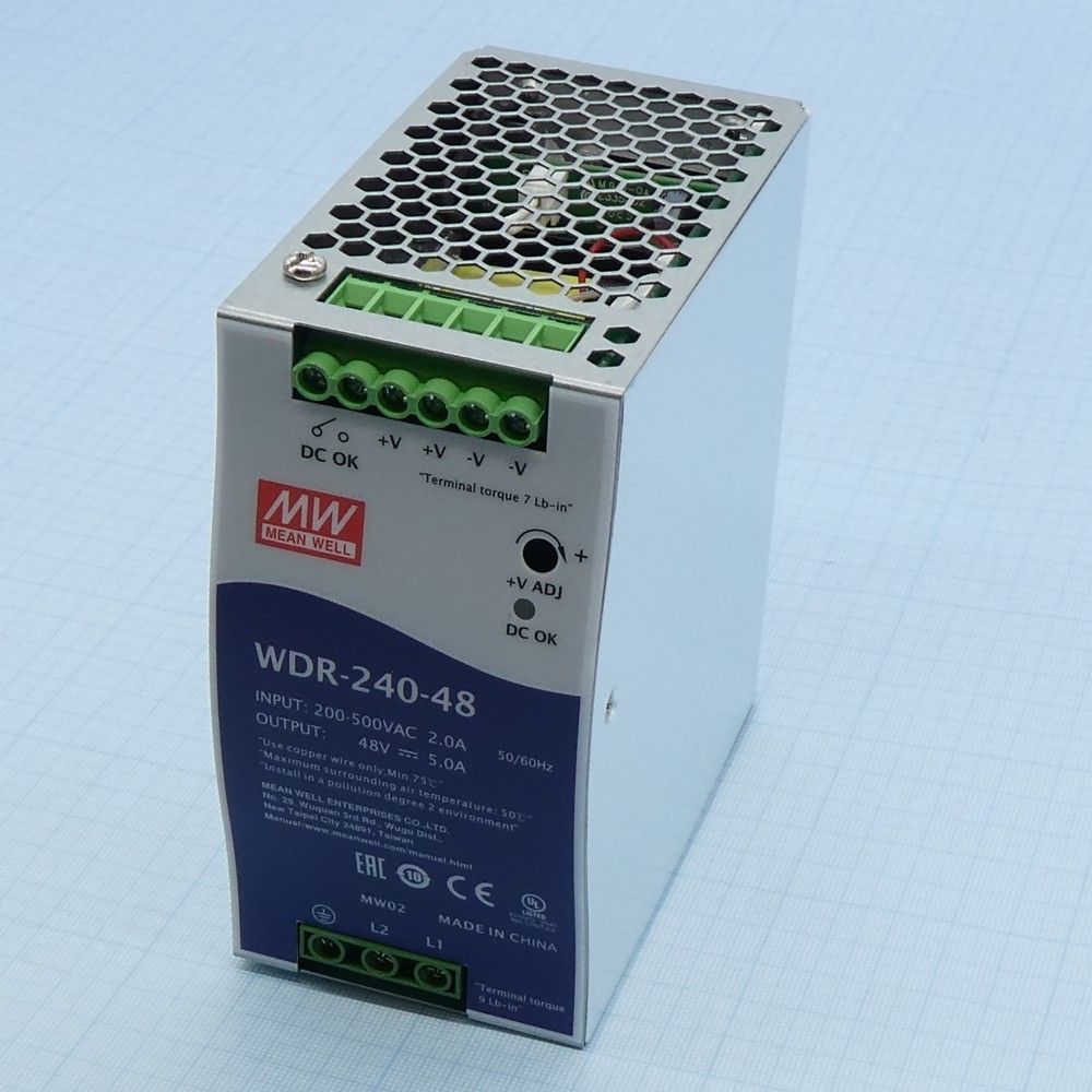 Источник питания MEAN WELL WDR-240-48