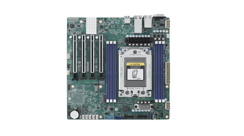 Материнская плата Advantech AIMB-593, Micro-ATX AMD EPYC 8004 Series Processor Платы Micro-ATX
