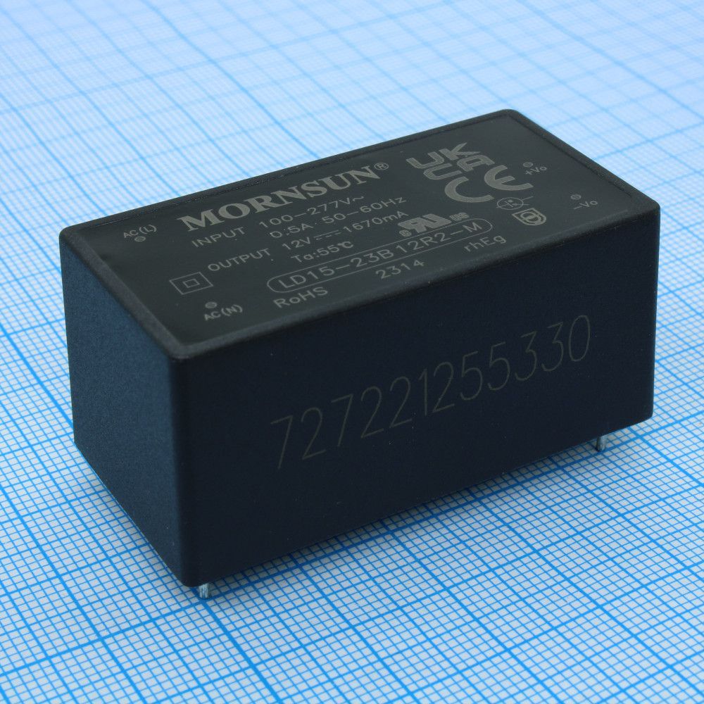Источник питания Mornsun Guangzhou Science &amp; Technology Co., Ltd LD15-23B12R2-M