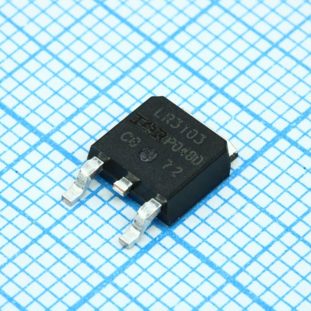 IRLR3103TRPBF, Транзистор полевой MOSFET N-канальный 30В 55A IRLR3103TRPBF, Транзистор полевой MOSFET N-канальный 30В 55A