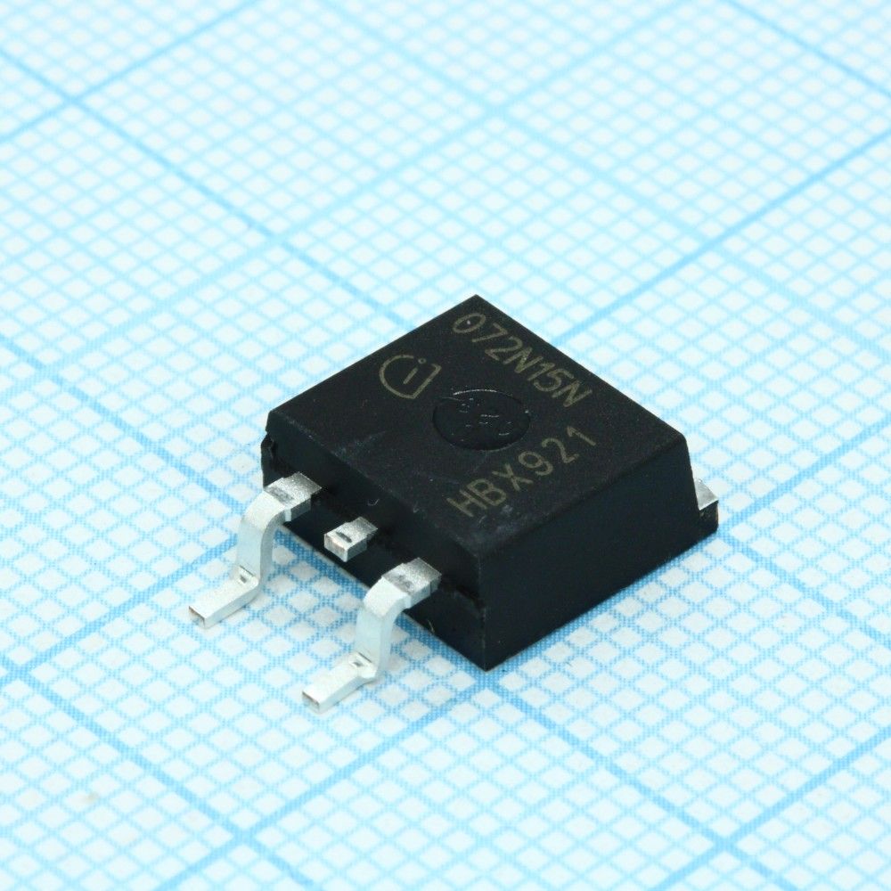IPB072N15N3GATMA1, Транзистор полевой MOSFET N-канальный 150В 100А 300Вт