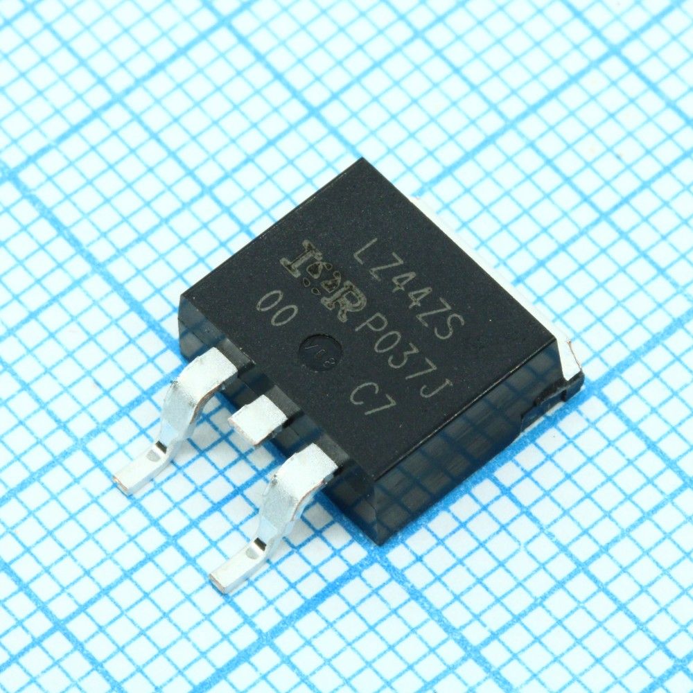 IRLZ44ZSTRLPBF, Транзистор полевой MOSFET N-канальный 55В 51А 3-Pin(2+Tab) D2PAK лента на катушке IRLZ44ZSTRLPBF, Транзистор полевой MOSFET N-канальный 55В 51А 3-Pin(2+Tab) D2PAK лента на катушке