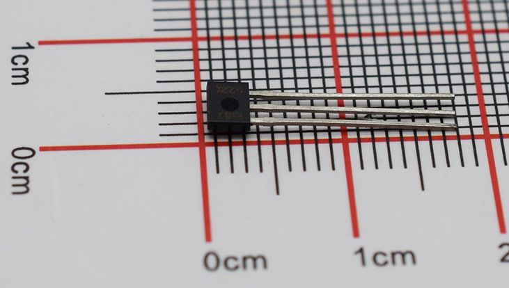 SS495A, аналоговый биполярный датчик Холла, TO-92 Датчики холла