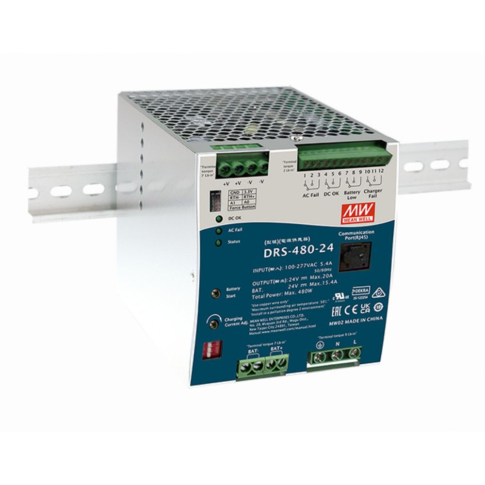 Источник питания MEAN WELL DRS-480-24
