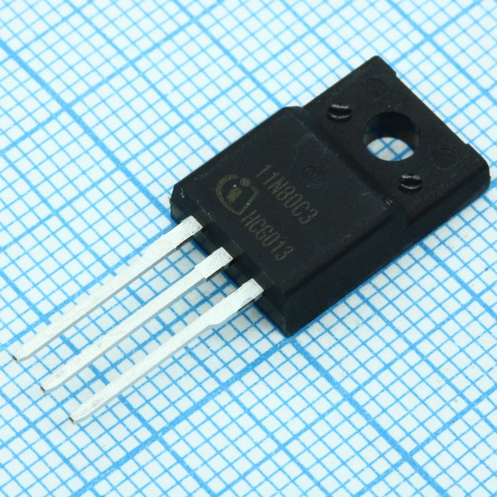 SPA11N80C3XKSA1, Транзистор полевой MOSFET N-канальный 800В 11A SPA11N80C3XKSA1, Транзистор полевой MOSFET N-канальный 800В 11A
