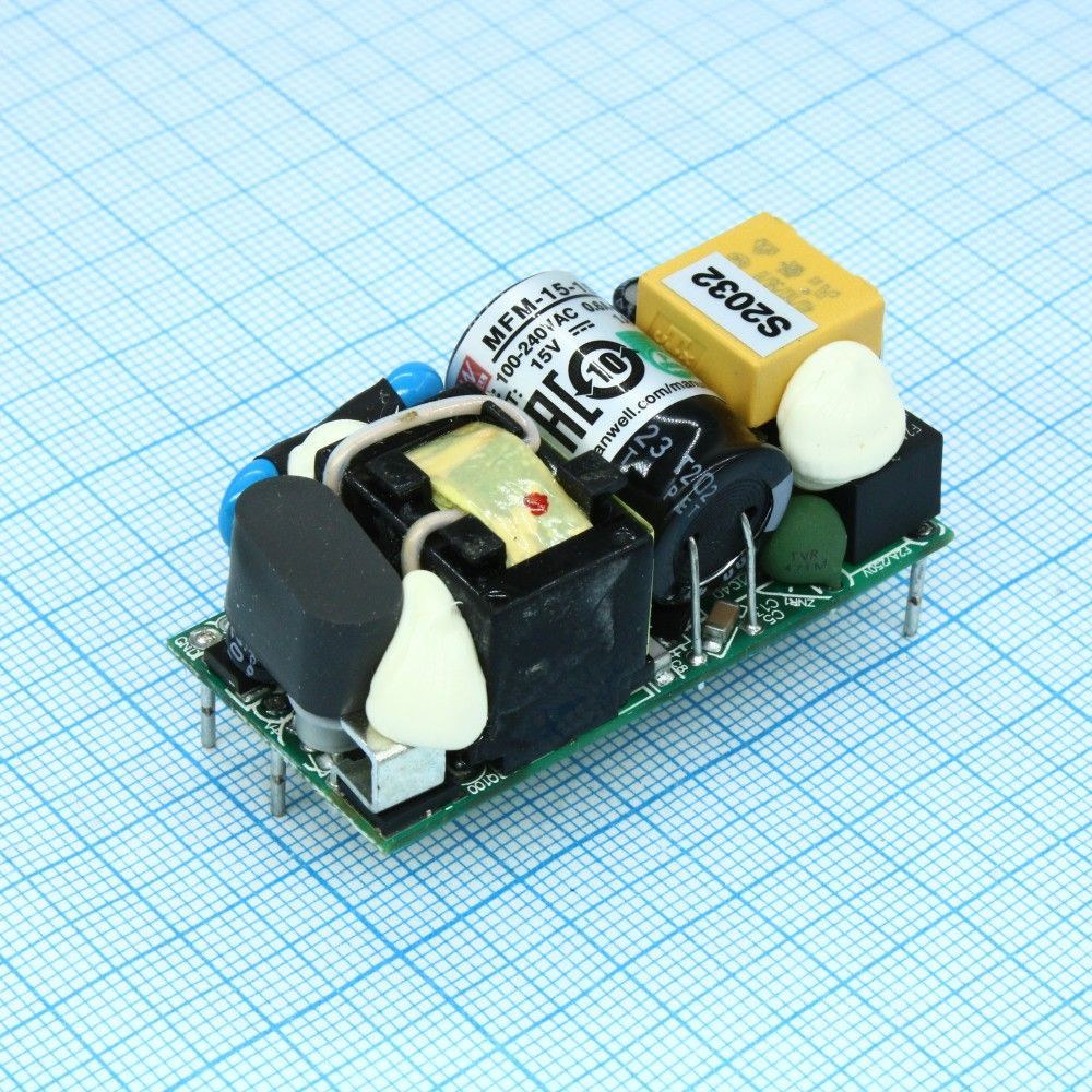 Источник питания MEAN WELL MFM-15-15