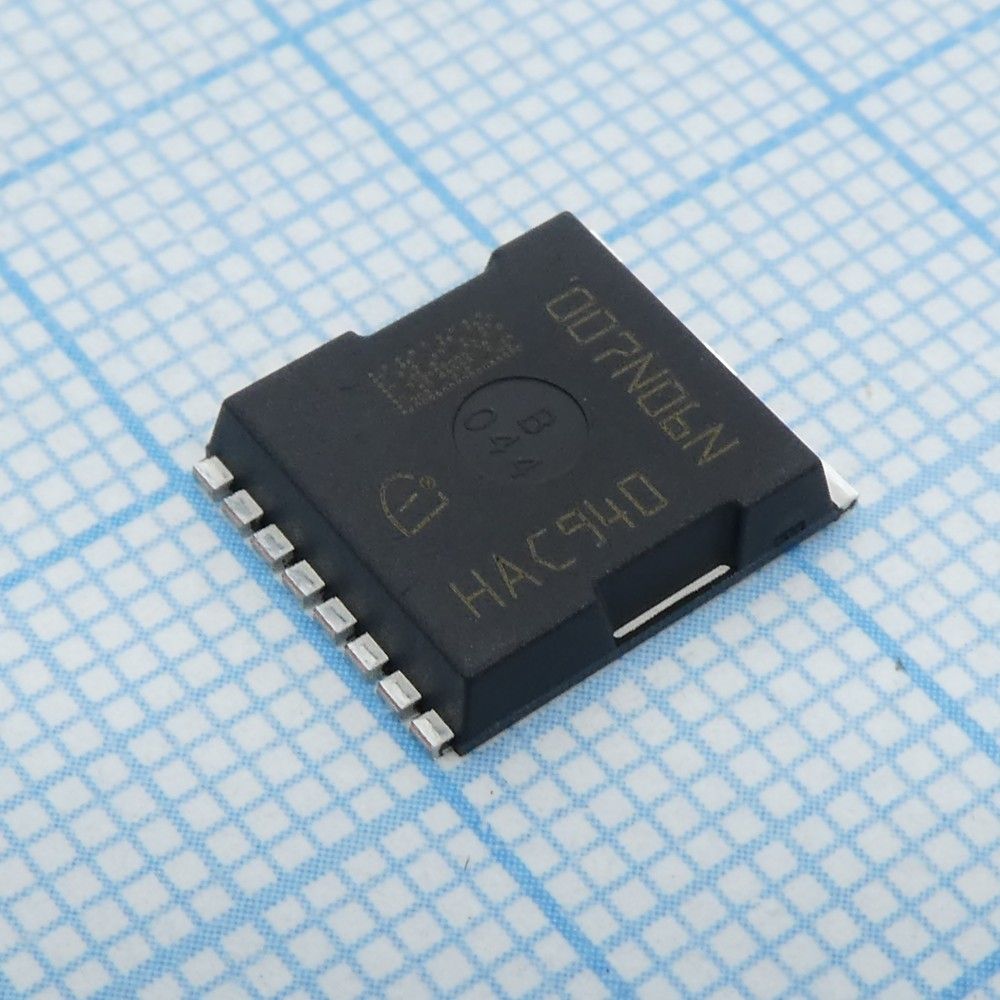 IPT007N06NATMA1, Полевой MOSFET транзистор N-канальный 60В 300А 8HSOF