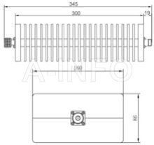 Коаксиальный аттенюатор A-INFO — ACBXX-300 Коаксиальные аттенюаторы