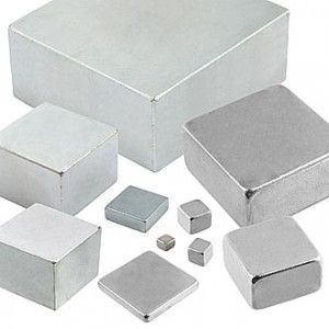 B 40X40X30 N35, Магнит самарий-кобальтовый класс N35 40х40х30 квадрат
