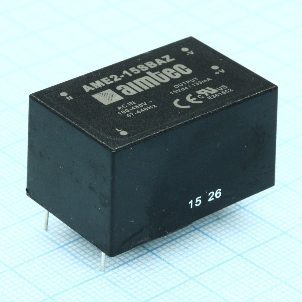 Источник питания Aimtec Inc. AME2-15SBAZ
