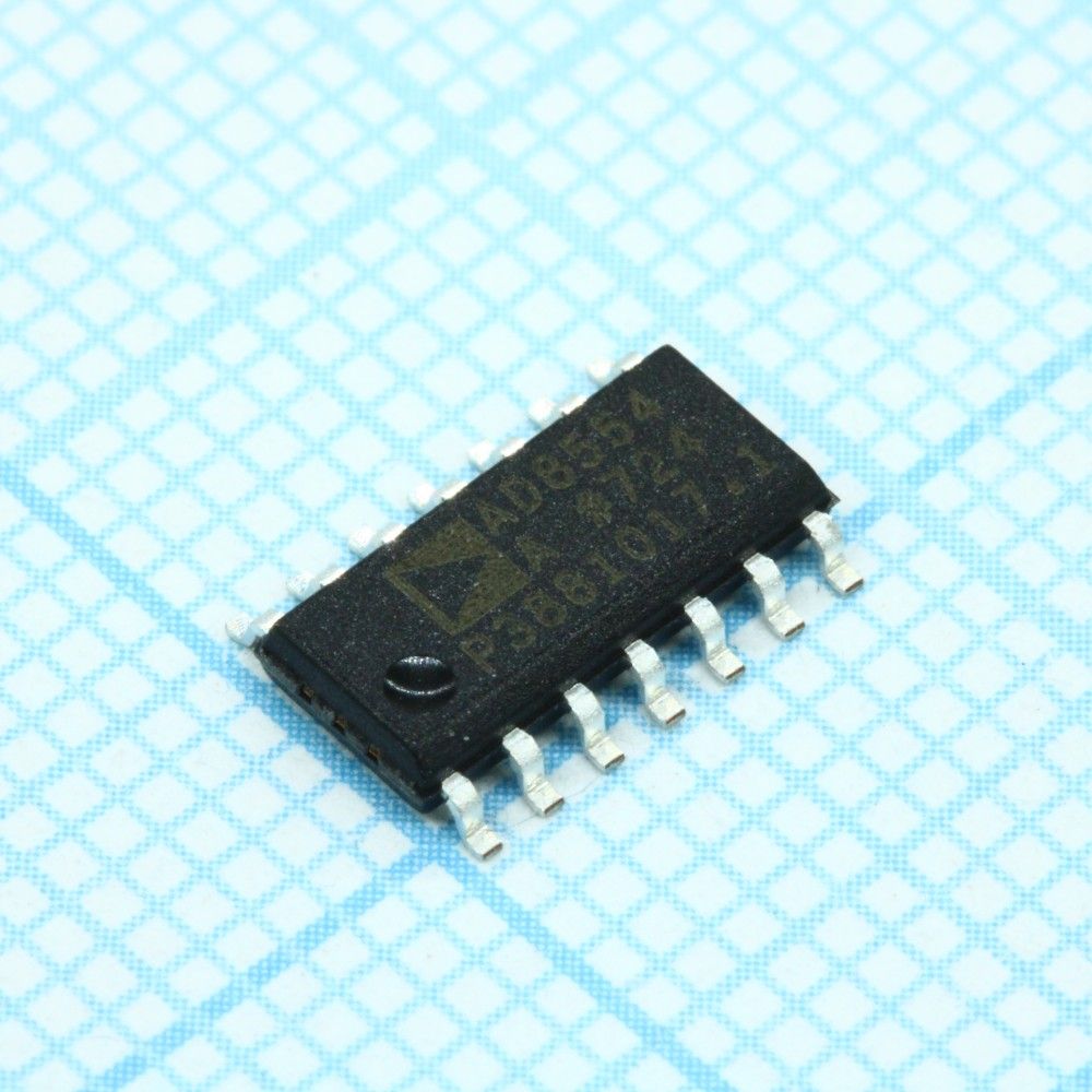 AD8554ARZ, Операционный усилитель с прерыванием, 1.5 МГц AD8554ARZ, Операционный усилитель с прерыванием, 1.5 МГц