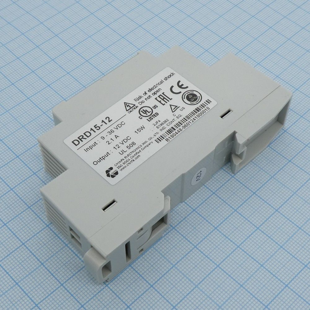 Источник питания Chinfa Electronics Ind. Co., Ltd. DRD15-12
