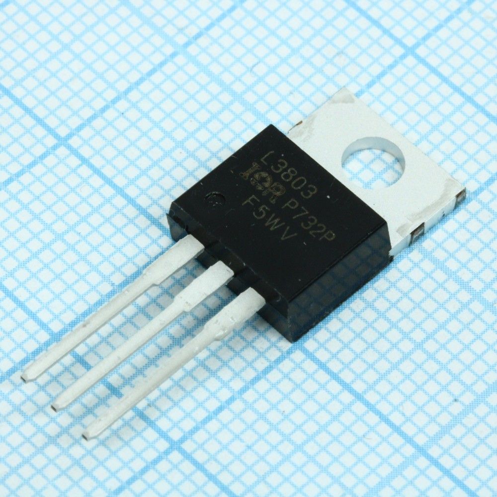 IRL3803PBF, Транзистор полевой MOSFET N-канальный 30В 140А 150Вт IRL3803PBF, Транзистор полевой MOSFET N-канальный 30В 140А 150Вт