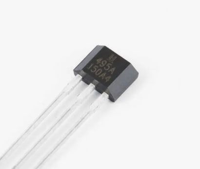 SS495A, аналоговый биполярный датчик Холла, TO-92