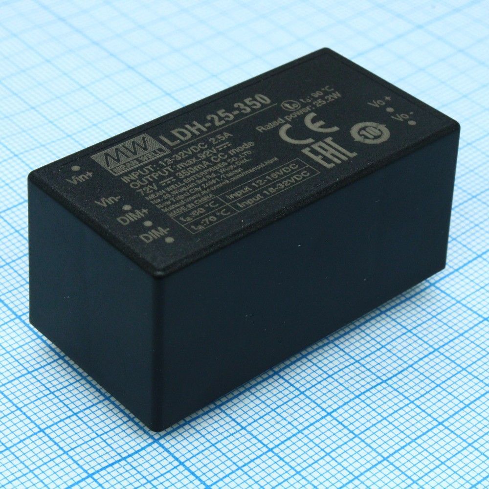Источник питания MEAN WELL LDH-25-350