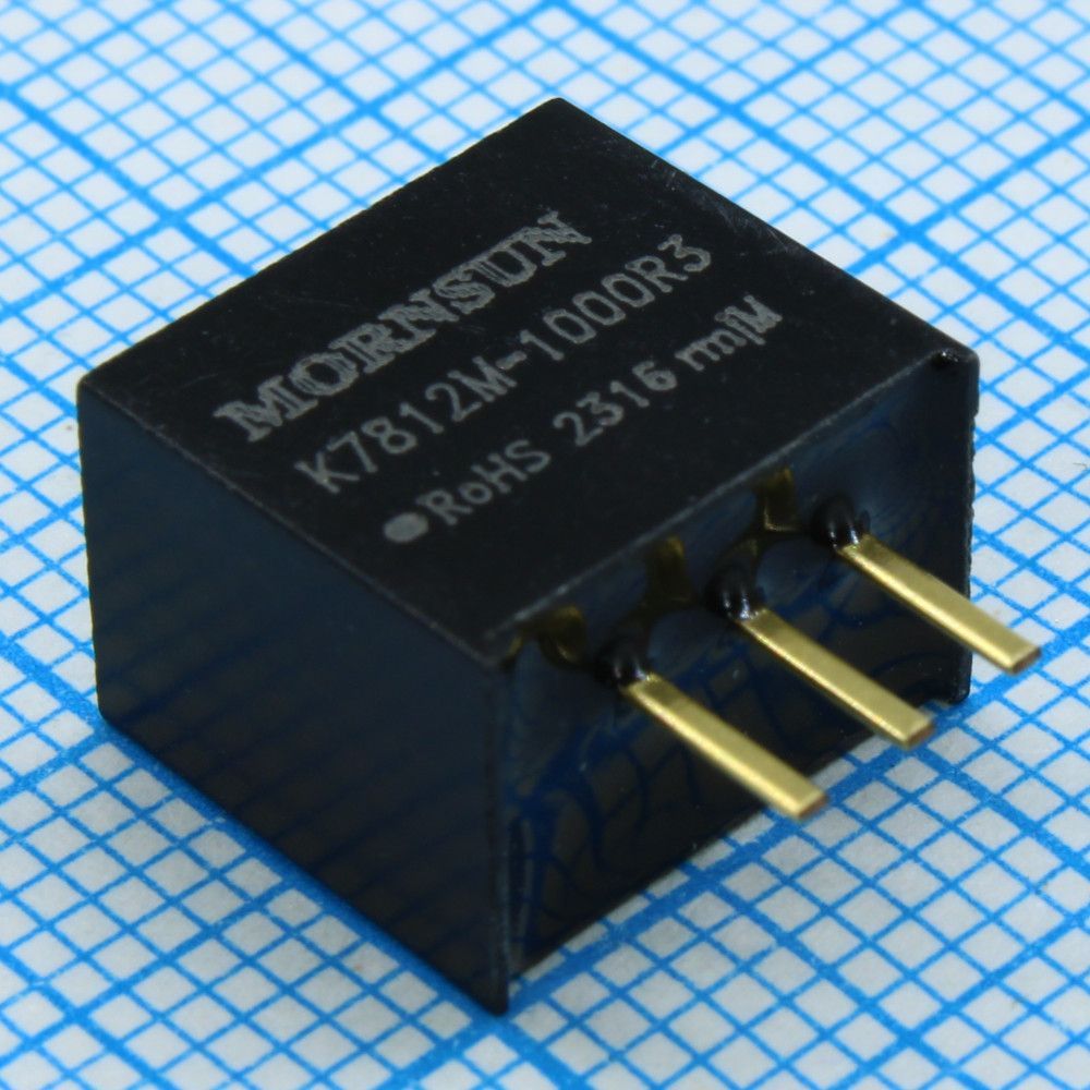 Источник питания Mornsun Guangzhou Science &amp; Technology Co., Ltd K7812M-1000R3