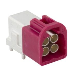 Коаксиальный разъем Mini-FAKRA Amphenol, FM4-NDRP-PCB-1 Коаксиальные