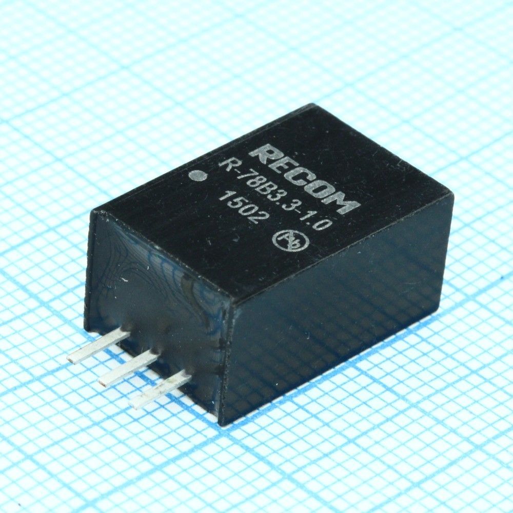 Источник питания Recom Power, Inc. R-78B3.3-1.0