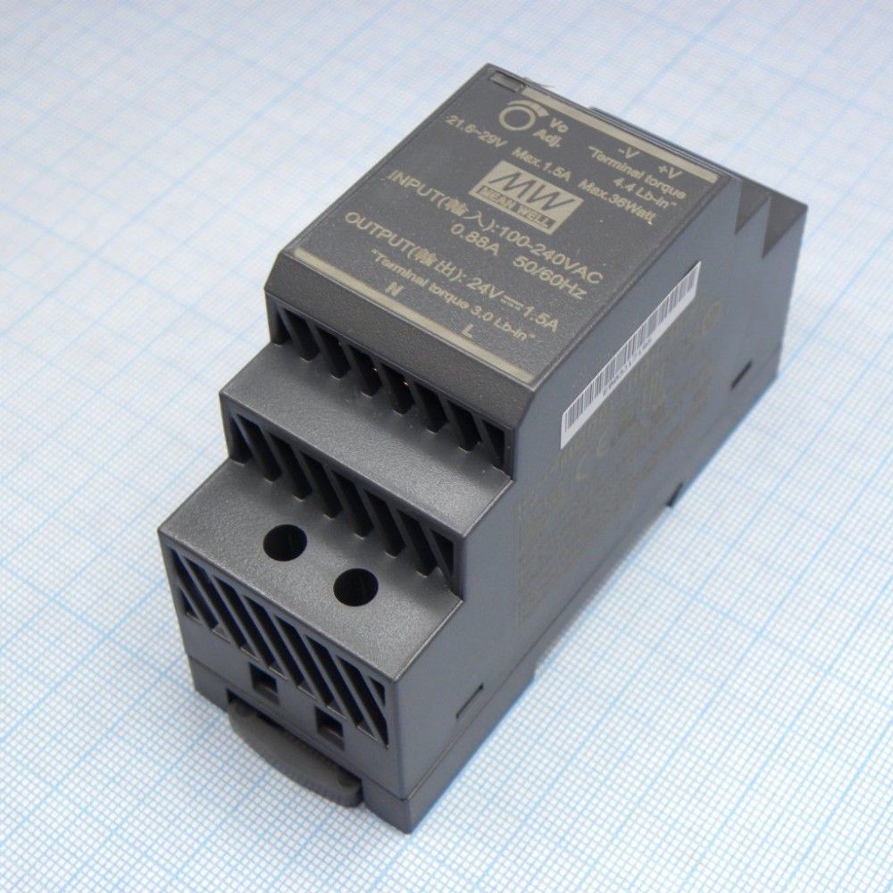 Источник питания MEAN WELL HDR-30-24