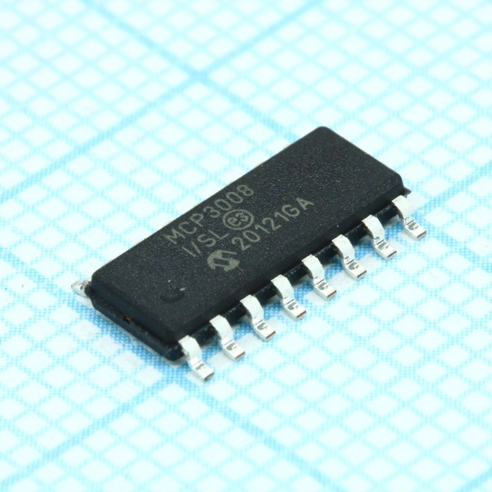 ЦАП Microchip Technology Inc. MCP3008-I/SL