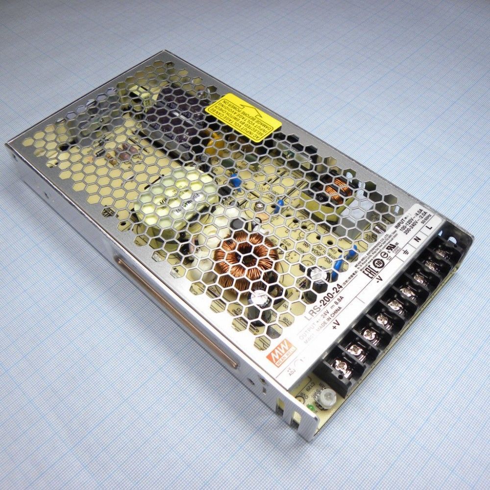 Источник питания MEAN WELL LRS-200-24