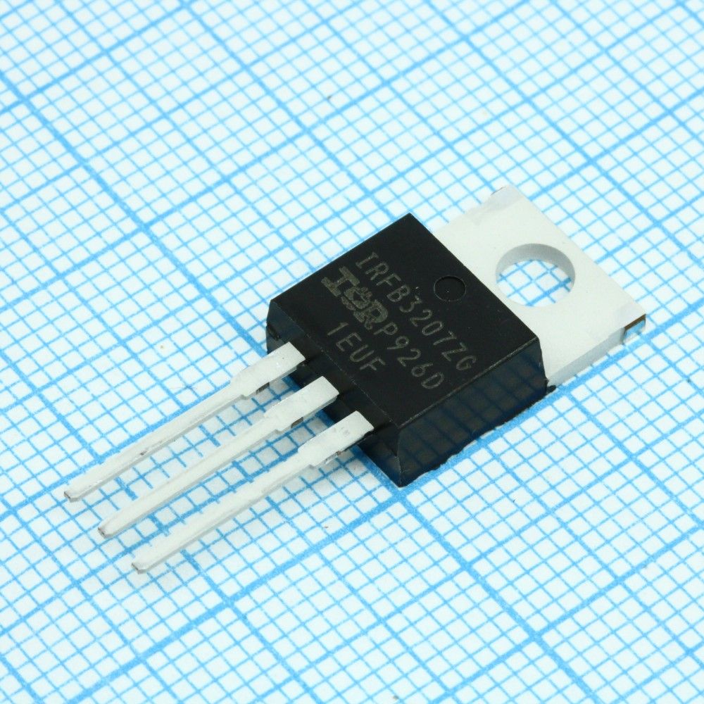 IRFB3207ZGPBF, Транзистор полевой MOSFET N-канальный 75В 120A TO-220AB Транзисторы MOSFET