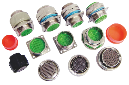 Соединители J599 цилиндрические (аналог отечественных соединителей СНЦ144) Цилиндрические