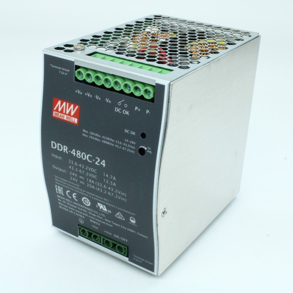 Источник питания MEAN WELL DDR-480C-24
