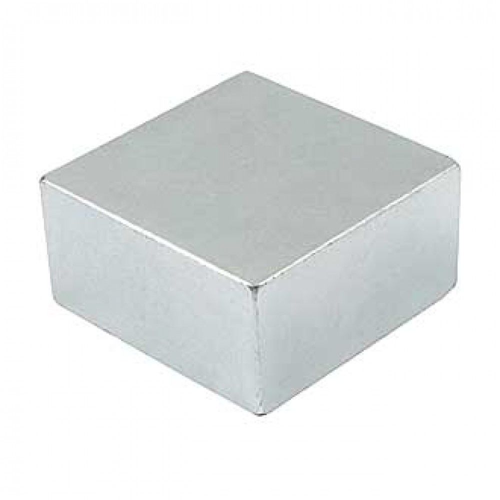 B 40X40X20 N35, Магнит самарий-кобальтовый класс N35 40х40х20 квадрат B 40X40X20 N35