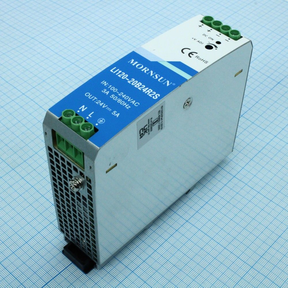 Источник питания Mornsun Guangzhou Science &amp; Technology Co., Ltd LI120-20B24R2S