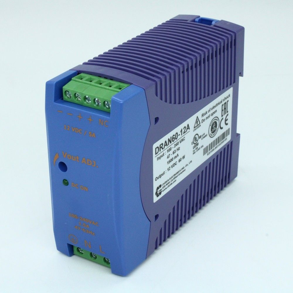 Источник питания Chinfa Electronics Ind. Co., Ltd. DRAN60-12A