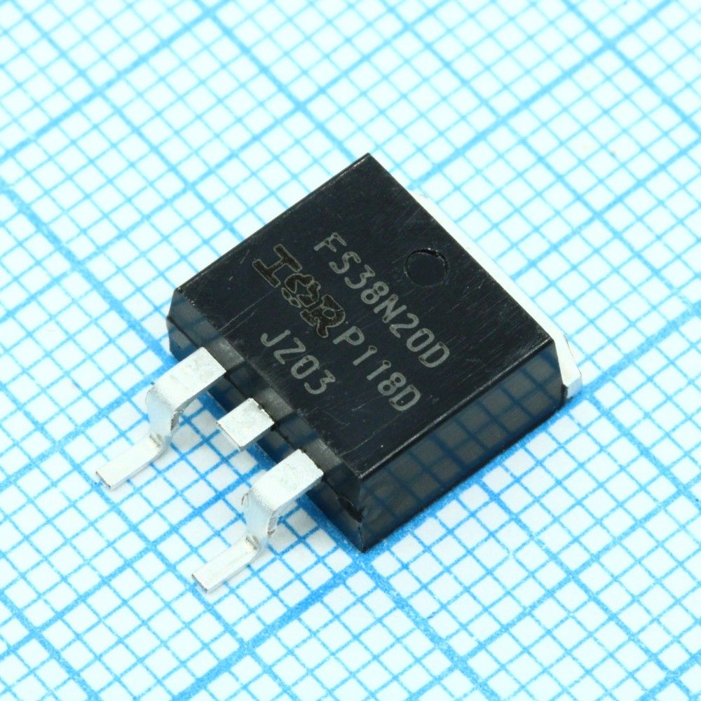 IRFS38N20DTRLP, Транзистор полевой MOSFET N-канальный 200В 38A 3-Pin(2+Tab) D2PAK лента на катушке IRFS38N20DTRLP, Транзистор полевой MOSFET N-канальный 200В 38A 3-Pin(2+Tab) D2PAK лента на катушке