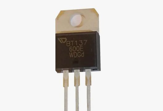 BT137-600E 127, Симистор 600В, 8А, 10мА, TO-220AB