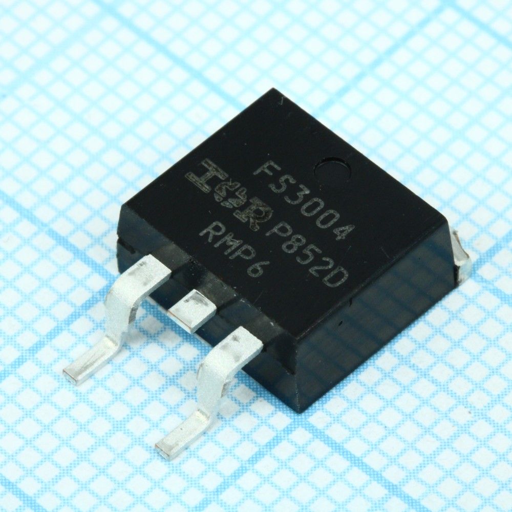 IRFS3004TRLPBF, Транзистор полевой MOSFET N-канальный 40В 195А 380Вт Транзисторы MOSFET IRFS3004TRLPBF, Транзистор полевой MOSFET N-канальный 40В 195А 380Вт Транзисторы MOSFET