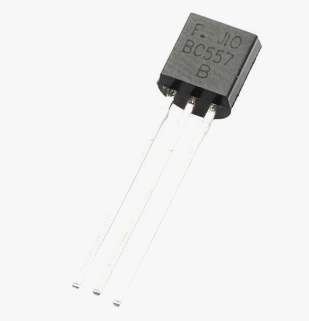 Биполярный транзистор BC557C TO92, PNP 45В 0.1А