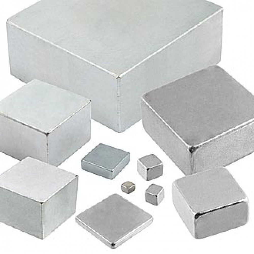 B 40X40X30 N35, Магнит самарий-кобальтовый класс N35 40х40х30 квадрат B 40X40X30 N35