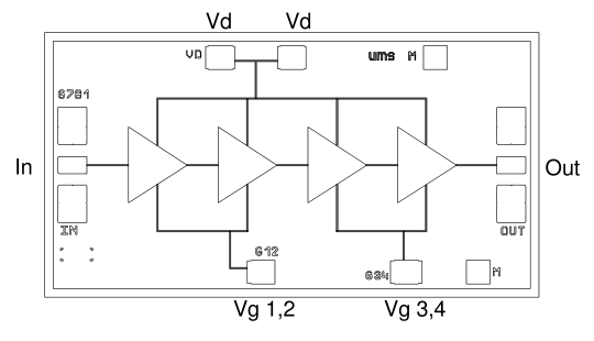 Малошумящий усилитель UMS — CHA2095a99F МШУ — Малошумящие усилители