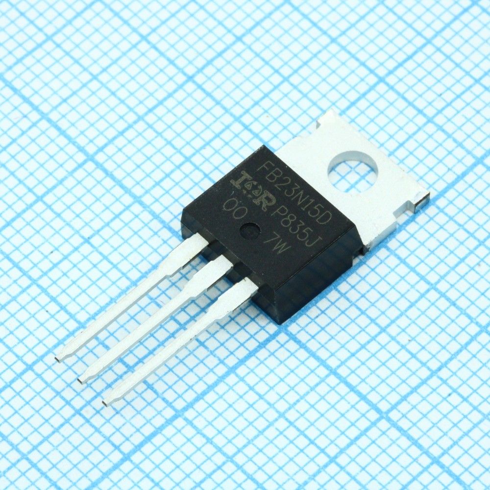 IRFB23N15DPBF, Транзистор полевой MOSFET N-канальный 150В 23А 136Вт