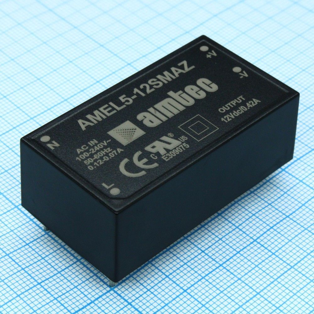 Источник питания Aimtec Inc. AMEL5-12SMAZ