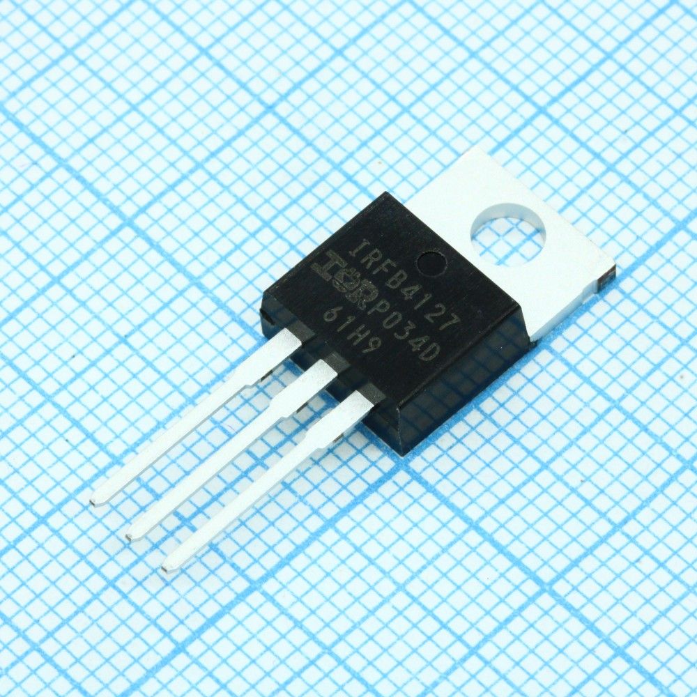 IRFB4127PBF, Транзистор полевой MOSFET N-канальный 200В 76А, 375Вт IRFB4127PBF, Транзистор полевой MOSFET N-канальный 200В 76А, 375Вт