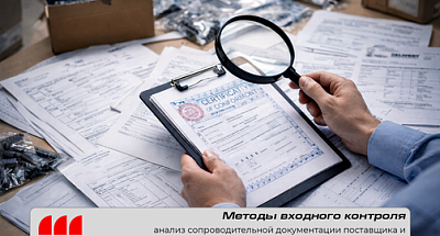 Методы входного контроля компании Фрегат