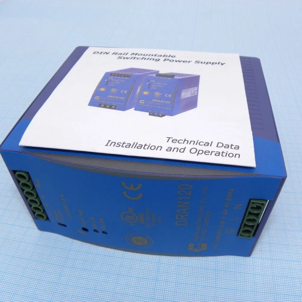 Источник питания Chinfa Electronics Ind. Co., Ltd. DRAN120-24A AC-DC преобразователи