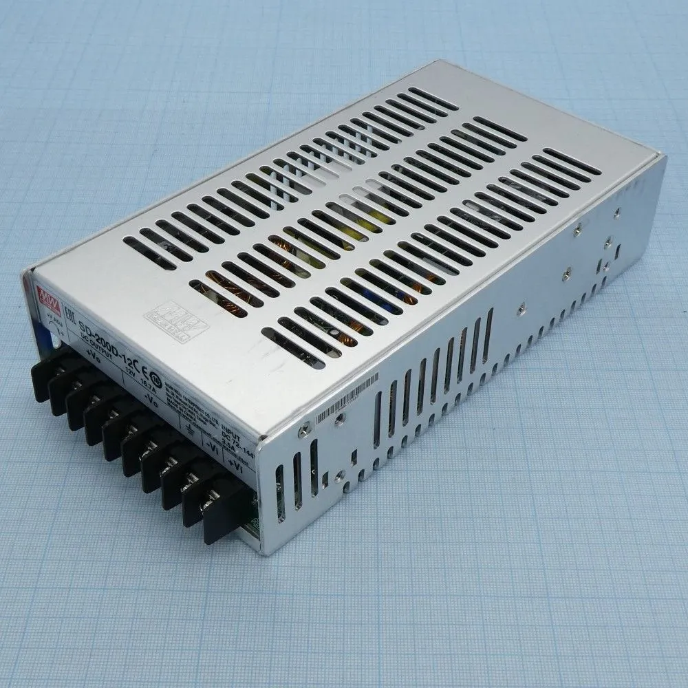 Источник питания MEAN WELL SD-200D-12
