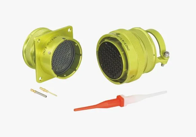 Цилиндрические соединители серии ZH23 (Аналог СНЦ23) Цилиндрические