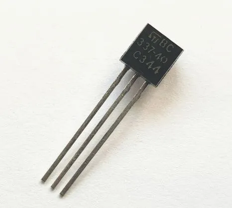 Биполярный транзистор BC337-40 TO-92, NPN 45В 0.8А Биполярный транзистор BC337-40 TO-92, NPN 45В 0.8А